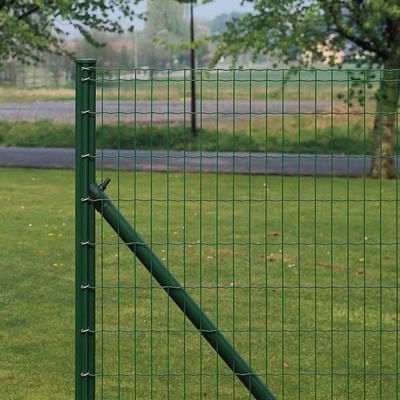El PVC ISO9001 cubrió el tipo del euro de la altura los 60cm-200cm de Holland Wire Mesh Fence Netting
