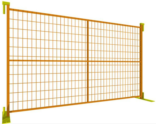 42 micrones de cerca temporal segura Panels de la construcción los 2.1x2.4m