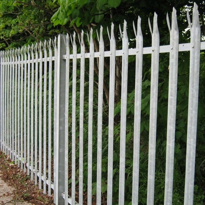 Hierro de acero galvanizado el 1.8m de W Pale Security Palisade Fence Wrought