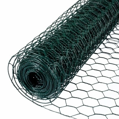 El polvo cubrió el alambre Mesh For Fish Cage del hex. 6x6