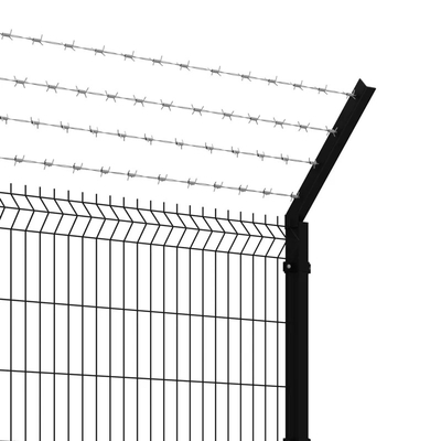 el alambre Mesh Fence Pvc Coated Hot de la anchura 3d de los 2.5m sumergió el panel soldado con autógena