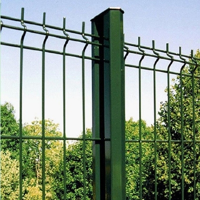 Jardín soldado con autógena con curvas 3d Mesh Fence For Outdoor Decorative