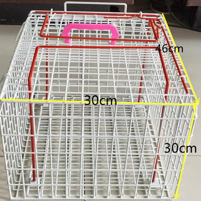 Jaulas a prueba de herrumbre de Mesh Container Galvanized Wire Rabbit del alambre los 52*32*40cm