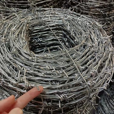 la prisión Barb Wire Fence Hot Dipped de 2.8mm~1.8m m galvanizó la oxidación anti del alambre de púas