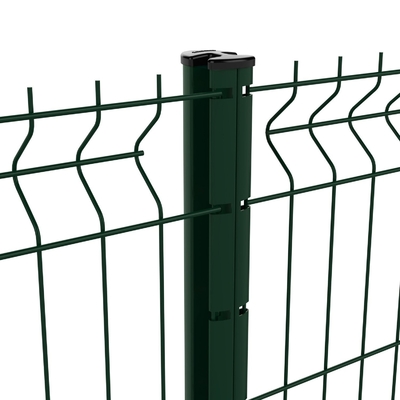 Triángulo superior de rollo que dobla el alambre 3D Mesh Fence Erosion Resistant de 5m m