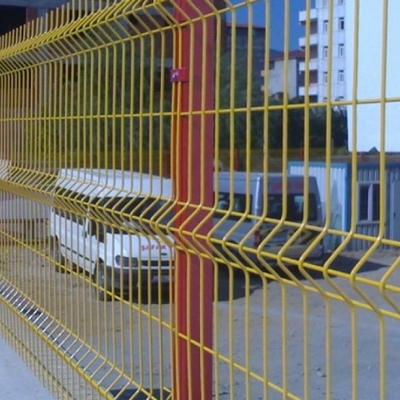 V de acero galvanizado que doblaba 3d curvado soldó con autógena la altura de Mesh Fencing 1530m m