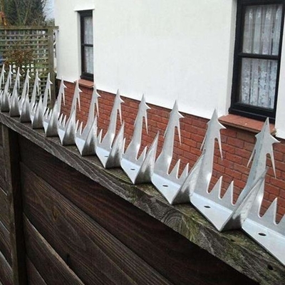 Puntos galvanizados de Proof Fence Security del ladrón de la maquinilla de afeitar el 1.3*0.36*0.11m