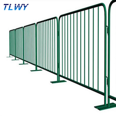 El PVC de acero portátil de la barricada del control de multitudes de TLWY 32m m 38m m cubrió
