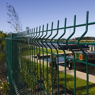 postes de Mesh Fence Panel With Peach del alambre del jardín 3D de 3m m 4m m 4.5m m