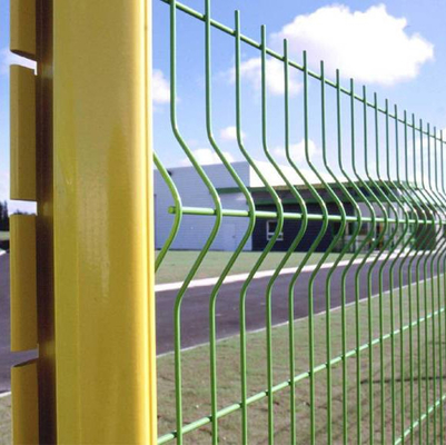Anping TLWY curvó al OEM del ODM de Mesh Fence Green Galvanized del alambre 3D