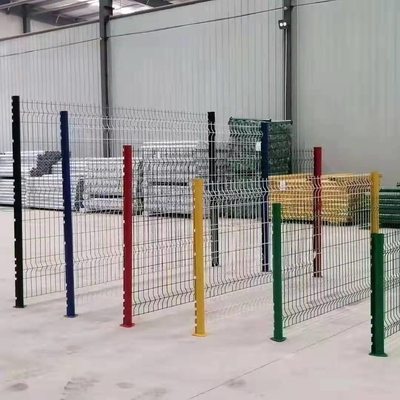 Alambre galvanizado Mesh Fence del ms Triangle Bend 3D 40x40m m 50x50m m