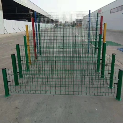 Alambre galvanizado Mesh Fence del ms Triangle Bend 3D 40x40m m 50x50m m